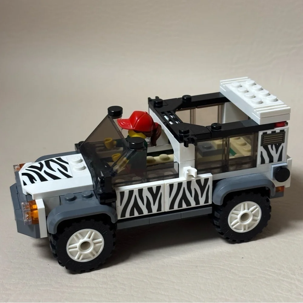 Lot of 3 Lego Vehicles with Figures